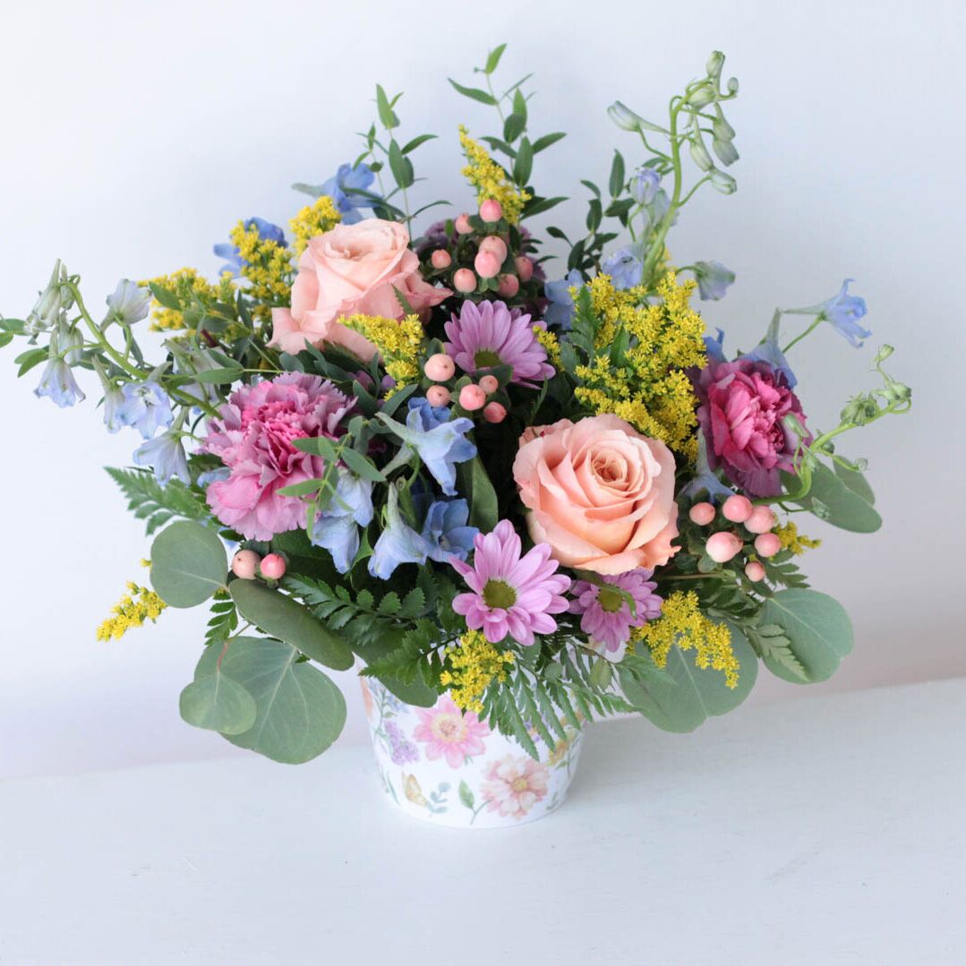 Pretty in Peach Floral Arrangement