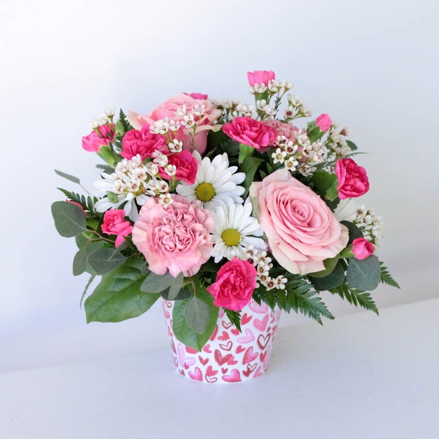 Hey Babe Valentine's Day Flower Arrangement