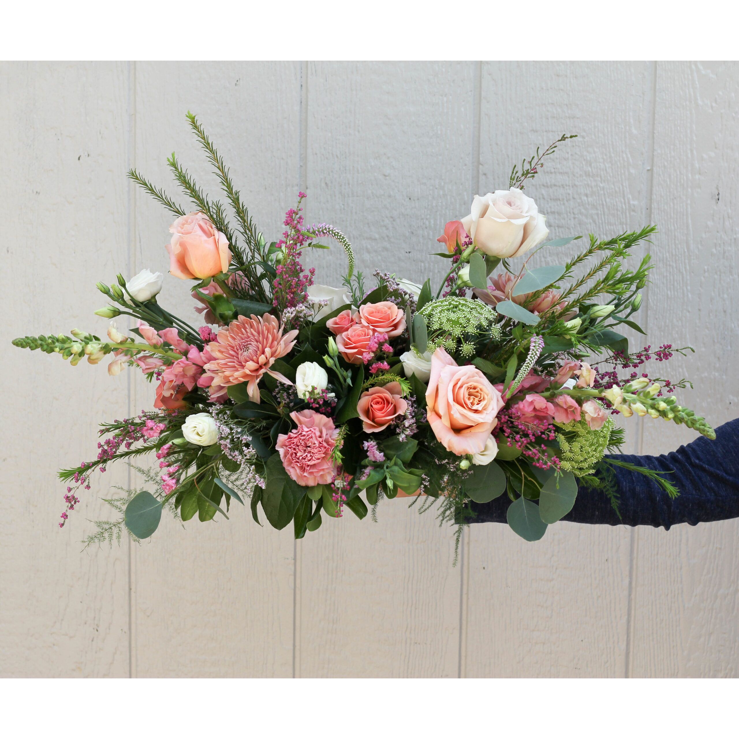 Long Floral Tray