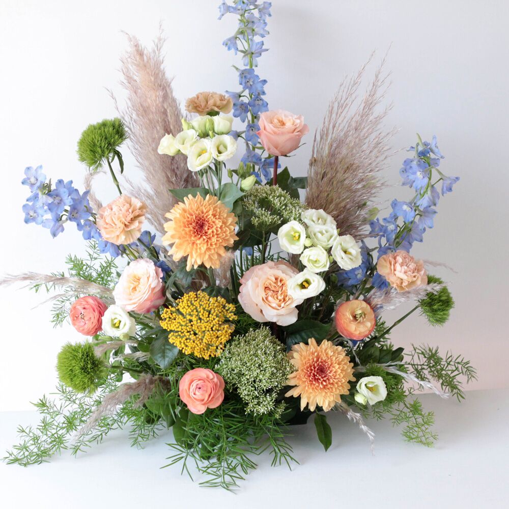 Long Floral Tray