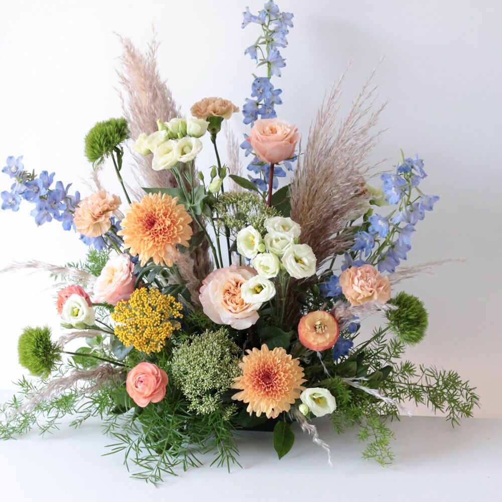 Long Floral Tray