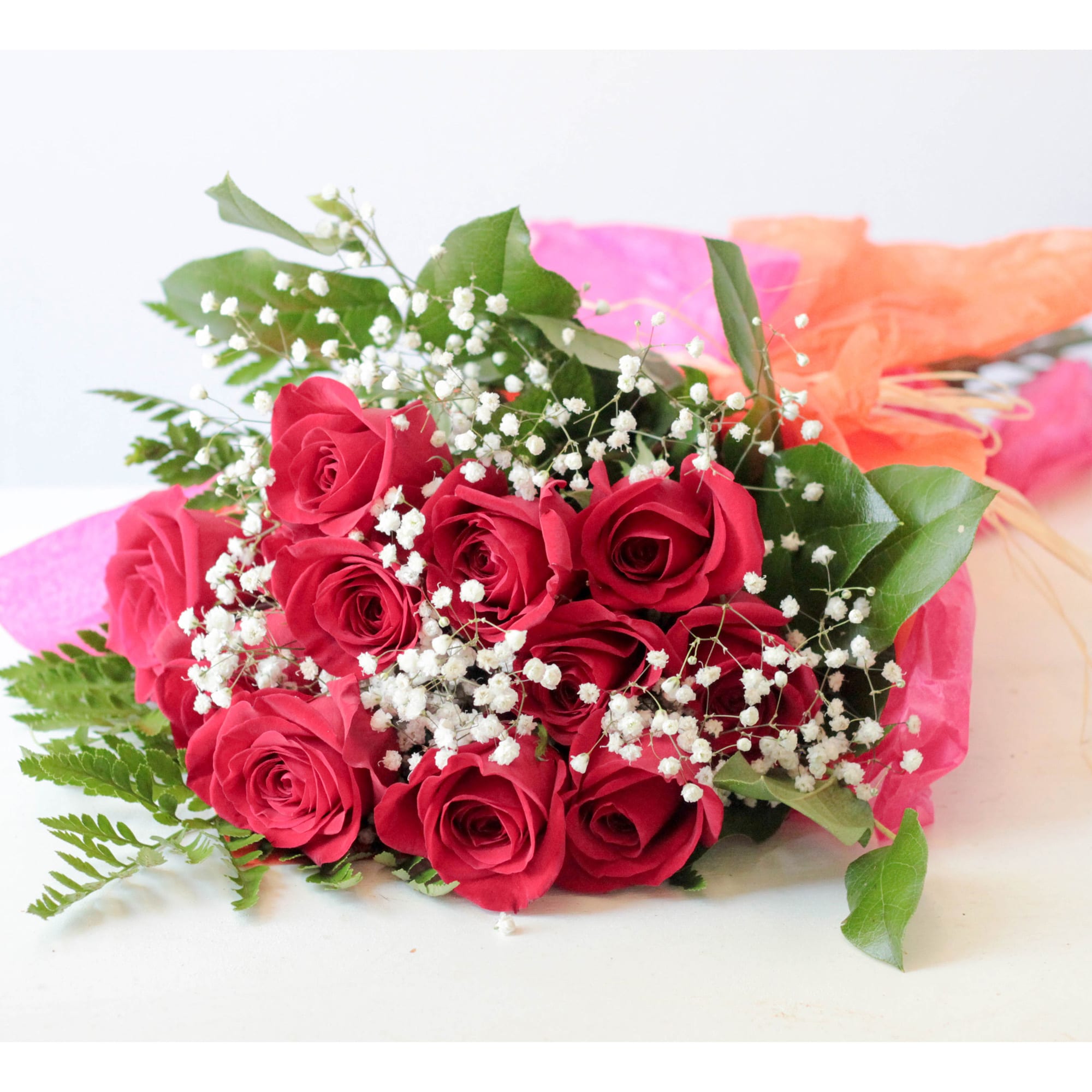Wrapped Dozen Roses- PICK UP ONLY - Image 4