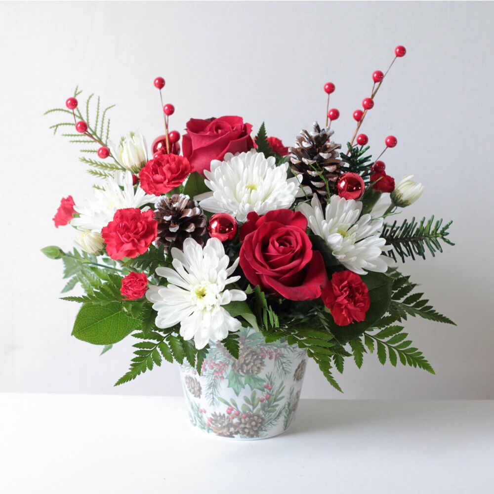 Holly Berry Floral Arrangement