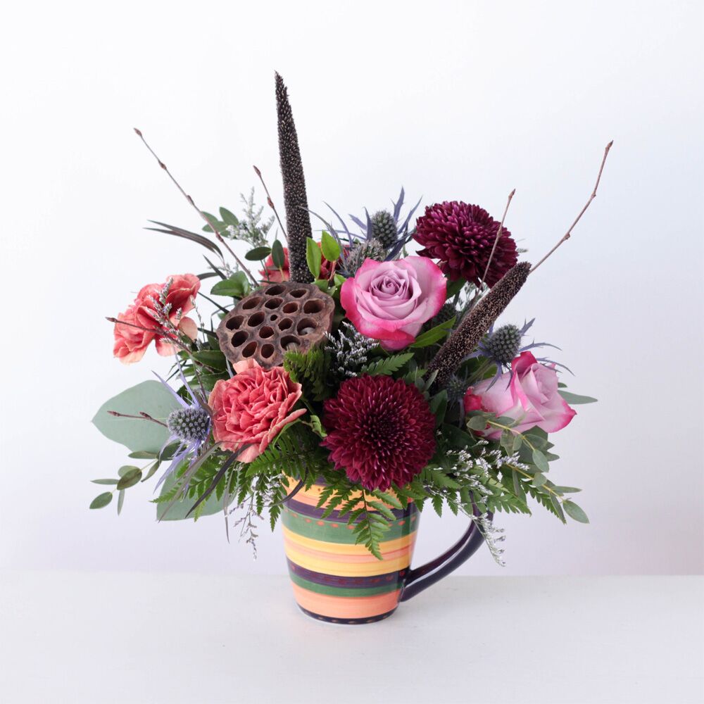 Spiced Cider Flower Arrangement