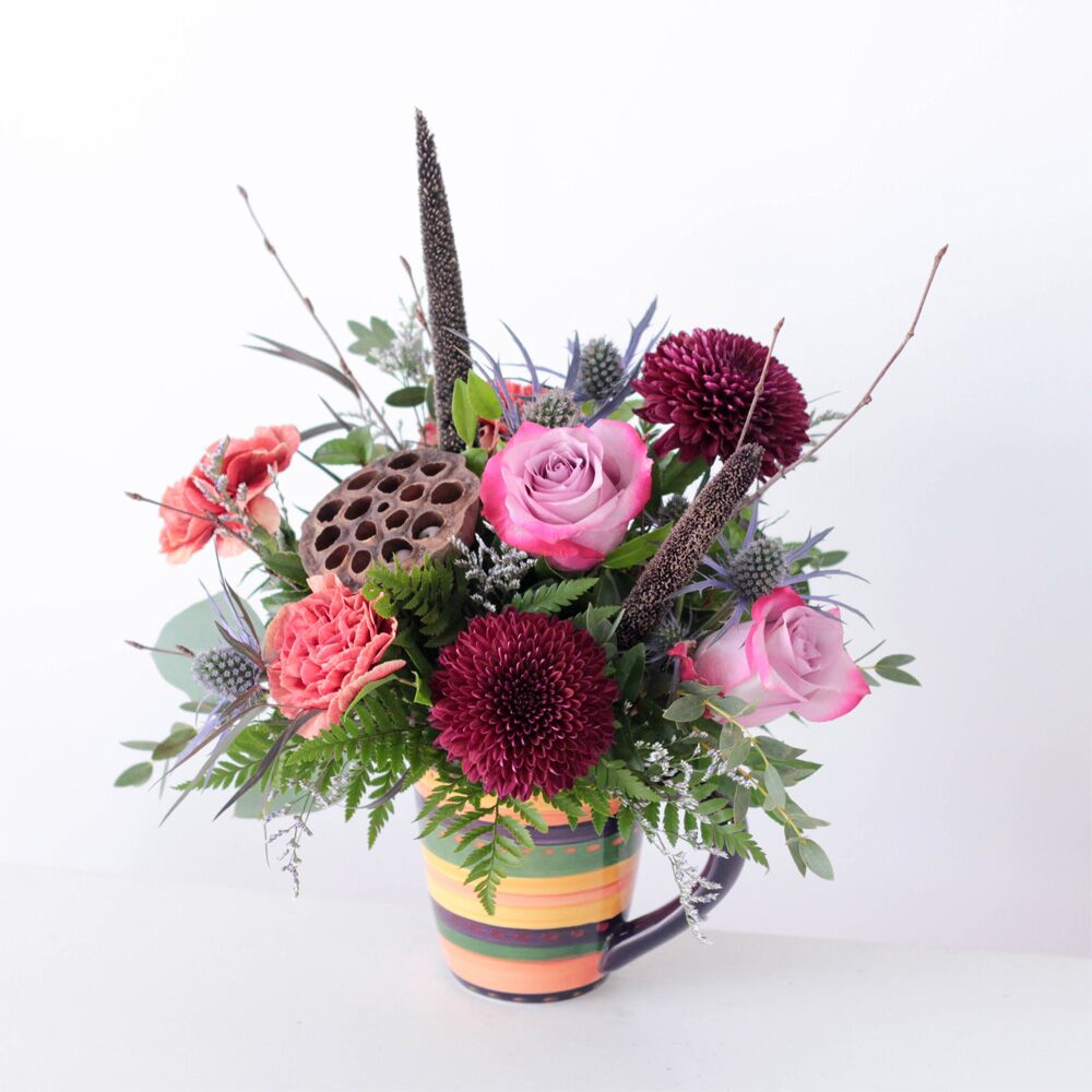 FALL Spiced Cider Floral Arrangement