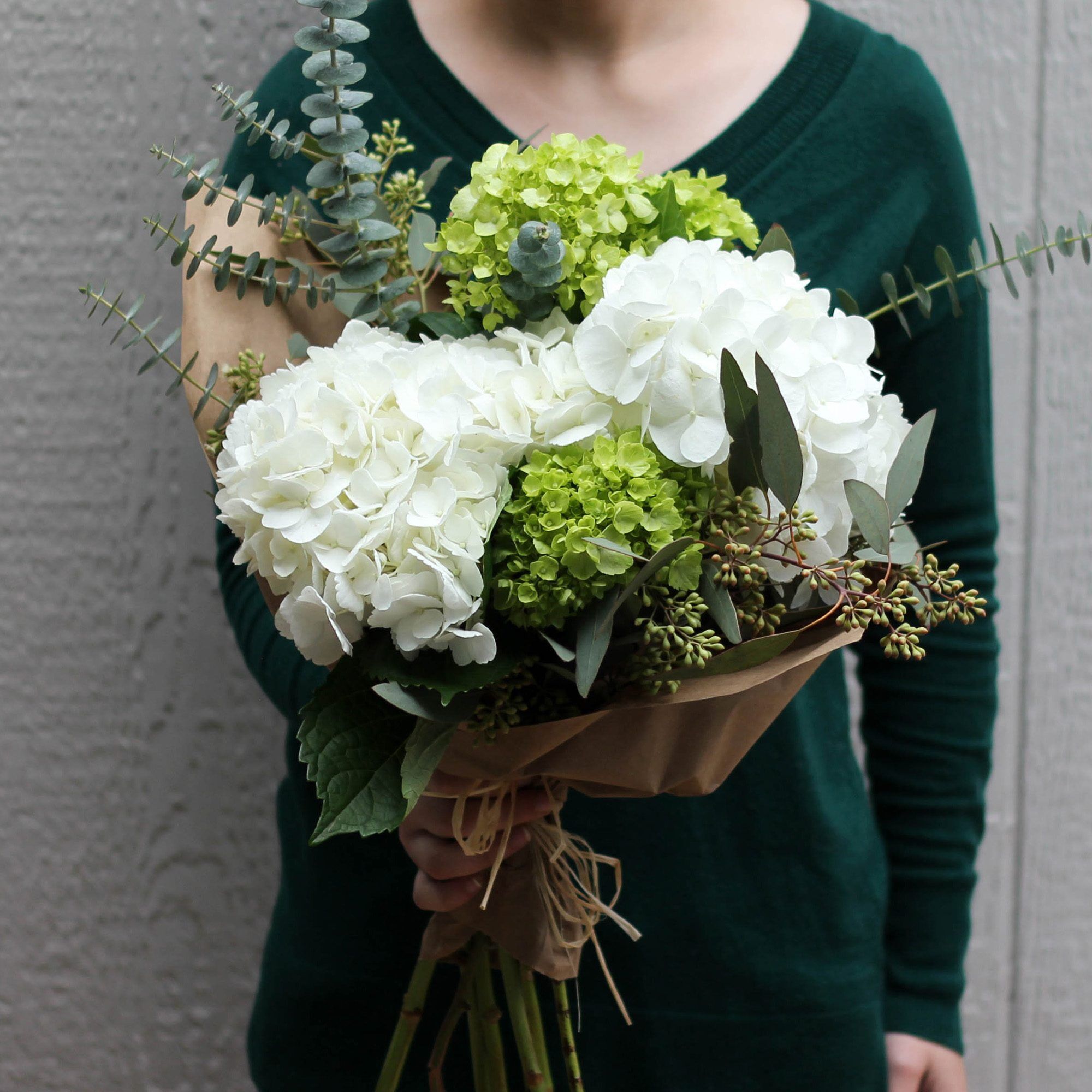 Heavenly Hydrangea Wrap